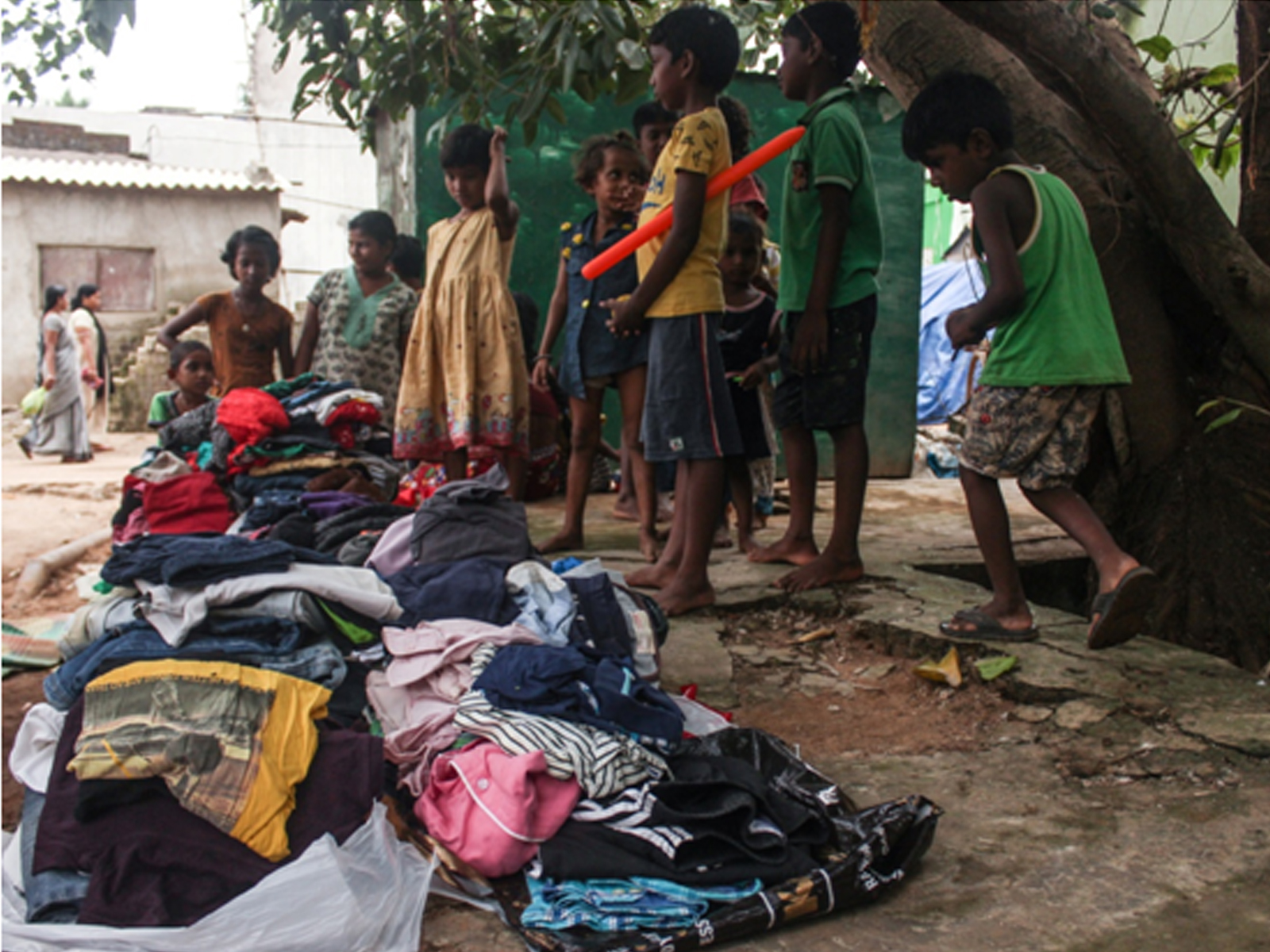 Kritarth 5.0 Conducted Clothes Distribution Drive KIIT University