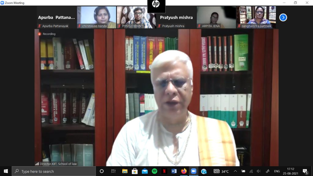 KIIT Law School Guest Talk
